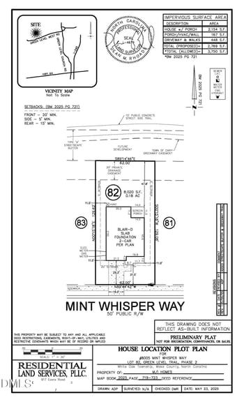 8005 Mint Whisper Way Lot 82, Apex, NC 27523