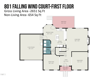 801 Falling Wind Ct, Raleigh, NC 27610