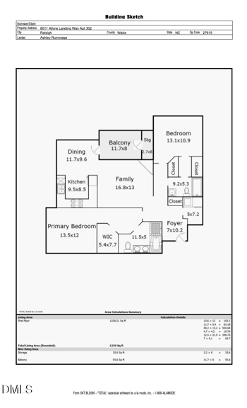 8011 Allyns Landing Way #302, Raleigh, NC 27615