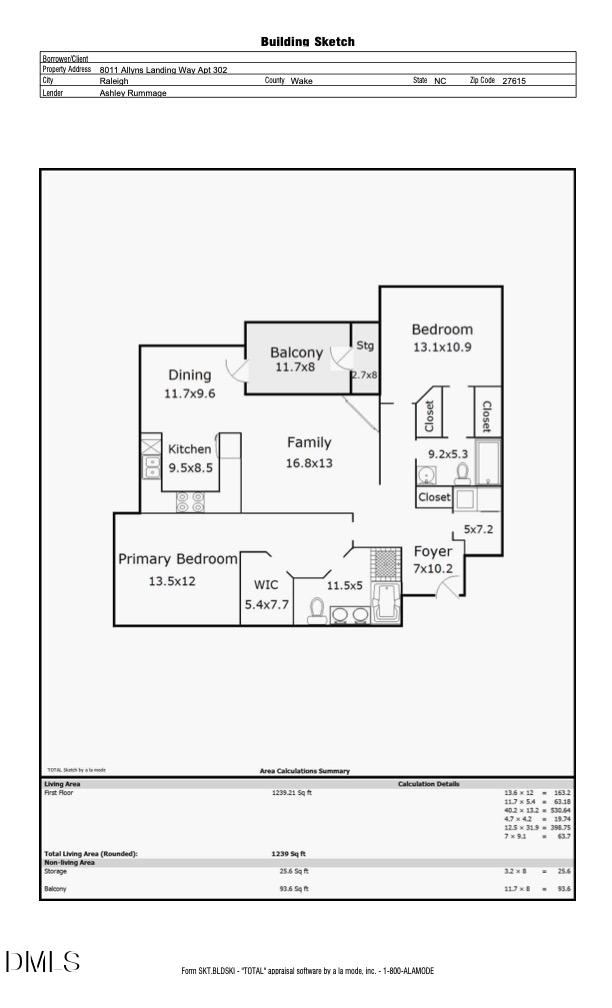 8011 Allyns Landing Way #302, Raleigh, NC 27615
