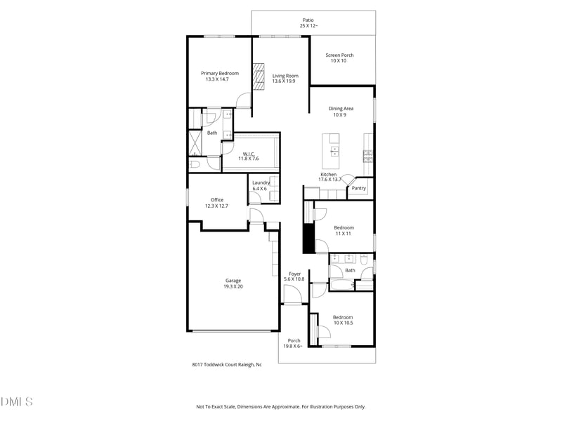 8017 Toddwick Ct, Raleigh, NC 27616