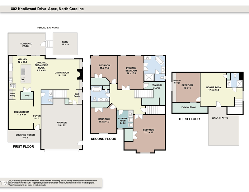 802 Knollwood Dr, Apex, NC 27502