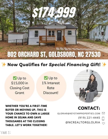 802 Orchard St, Goldsboro, NC 27530