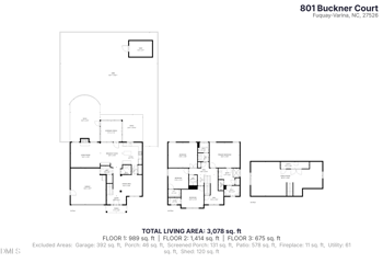 804 Buckner Ct, Fuquay Varina, NC 27526