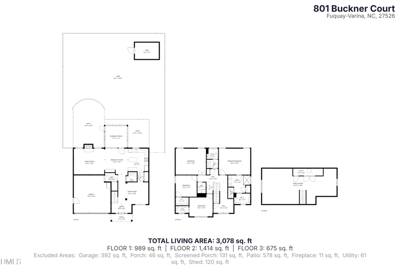 804 Buckner Ct, Fuquay Varina, NC 27526