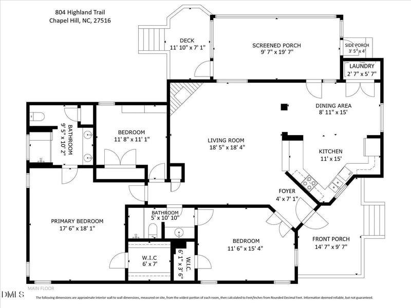 804 Highland Trl, Chapel Hill, NC 27516