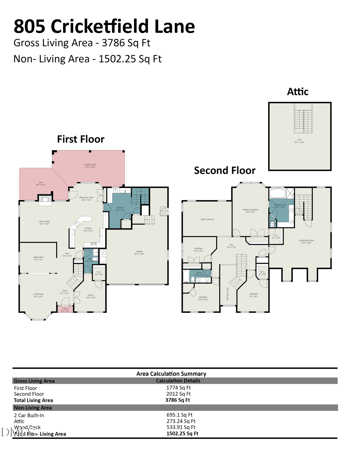 805 Cricketfield Ln, Cary, NC 27518