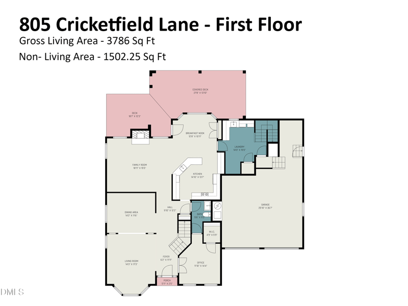 805 Cricketfield Ln, Cary, NC 27518