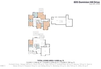 805 Dominion Hill Dr, Cary, NC 27519