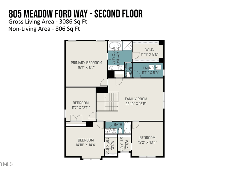 805 Meadow Ford Way, Willow Springs, NC 27592