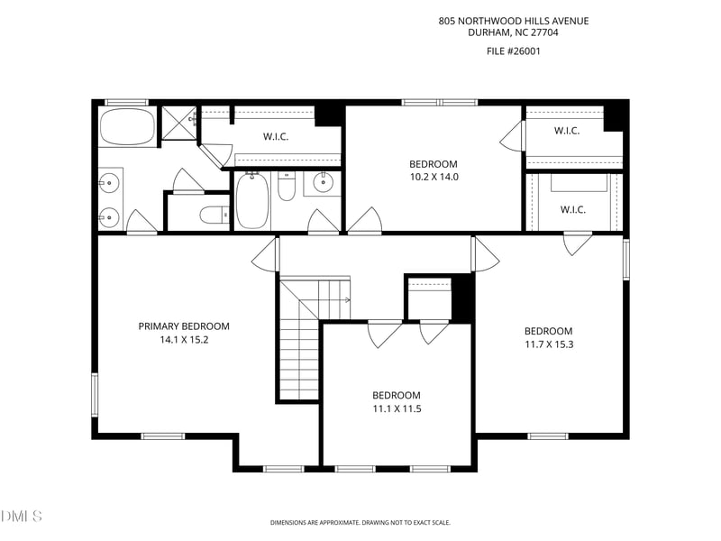 805 Northwood Hills Ave, Durham, NC 27704