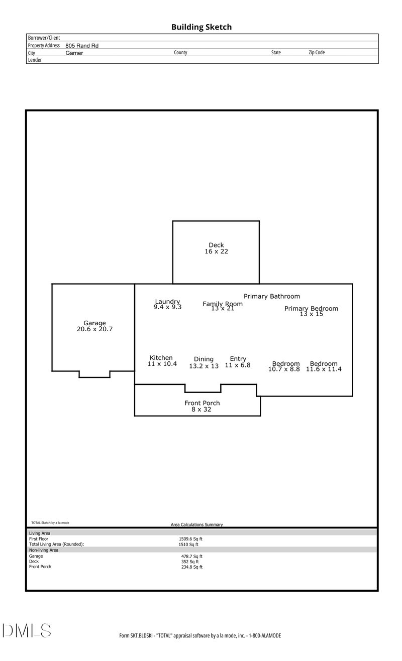 805 Rand Rd, Garner, NC 27529
