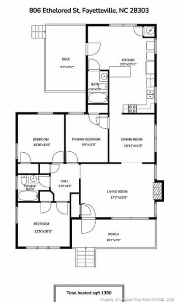 806 Ethelored St, Fayetteville, NC 28303