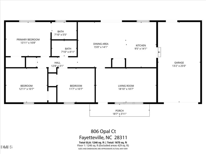 806 Opal Ct, Fayetteville, NC 28311
