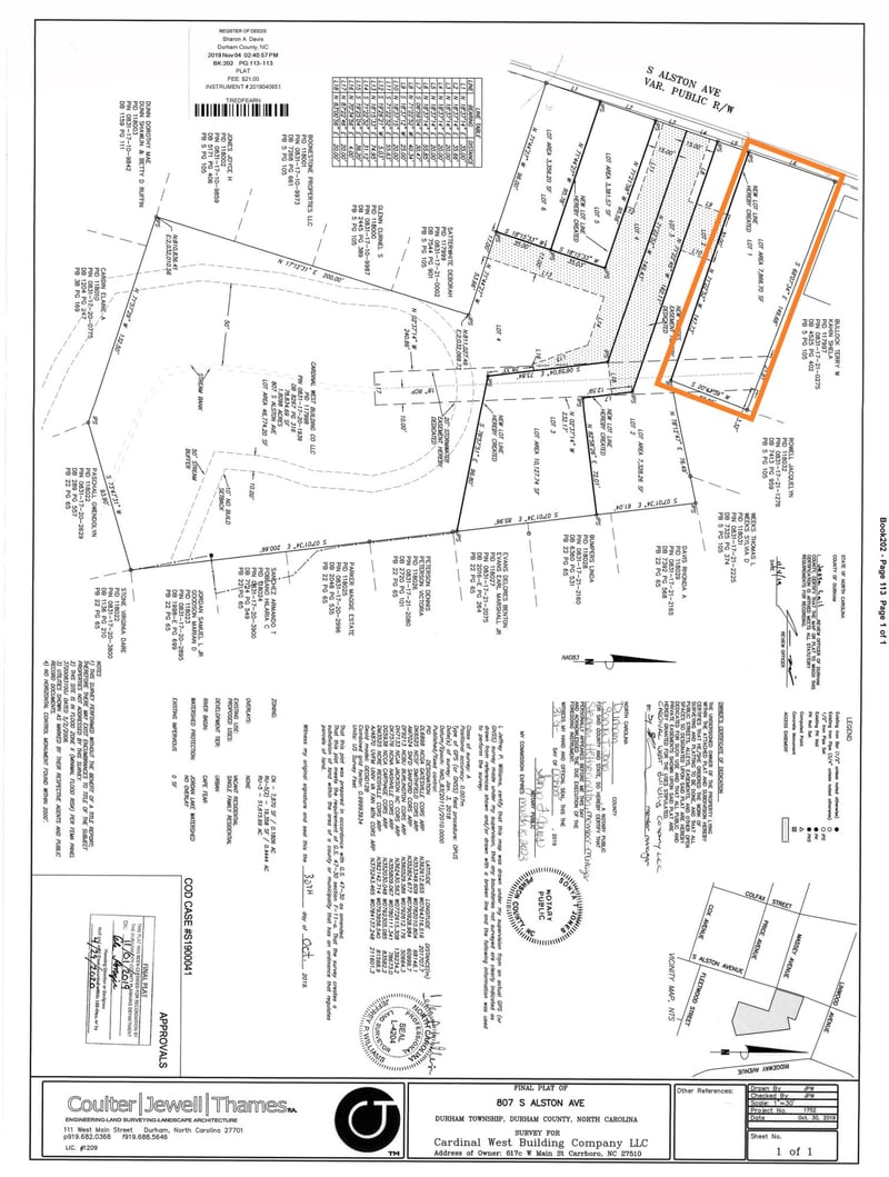 807 Alston Ave Lot 1, Durham, NC 27701