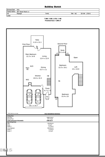 807 Swan Neck Ln, Raleigh, NC 27615