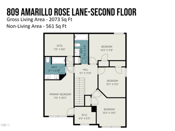 809 Amarillo Rose Ln, Durham, NC 27712
