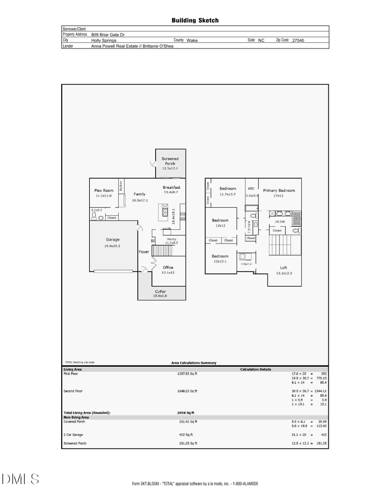 809 Briar Gate Dr, Holly Springs, NC 27540