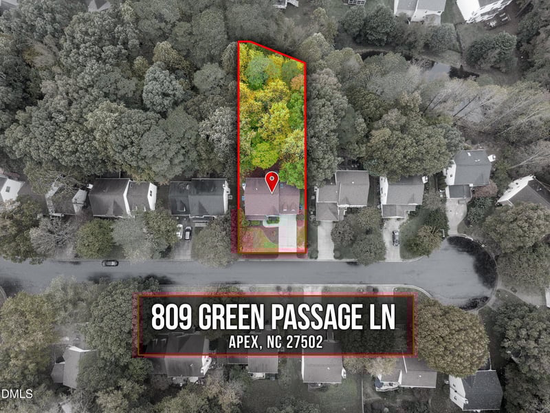 809 Green Passage Ln, Apex, NC 27502