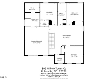 809 Willow Tower Ct, Rolesville, NC 27571
