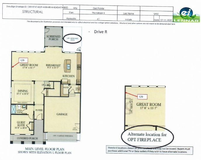 810 Orange Oak Ln #41 - Edison E Tall Crawl, Apex, NC 27523