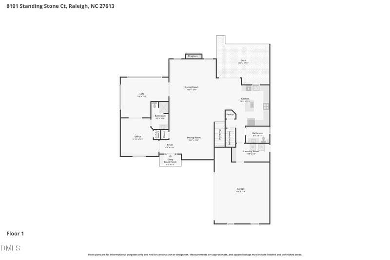 8101 Standing Stone Ct, Raleigh, NC 27613