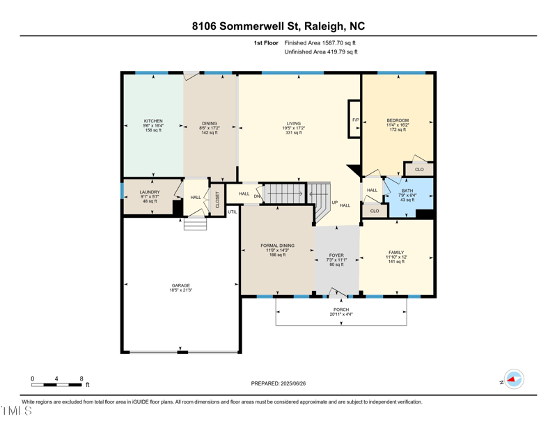 8106 Sommerwell St, Raleigh, NC 27613