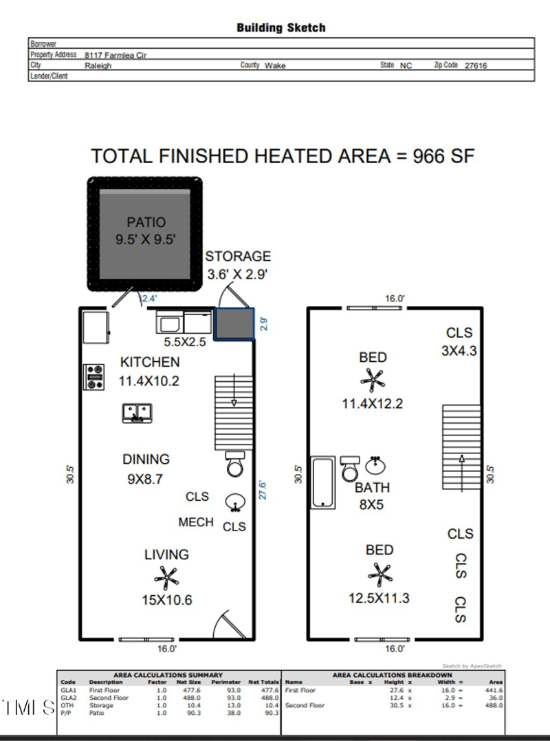 8117 Farmlea Cir, Raleigh, NC 27616