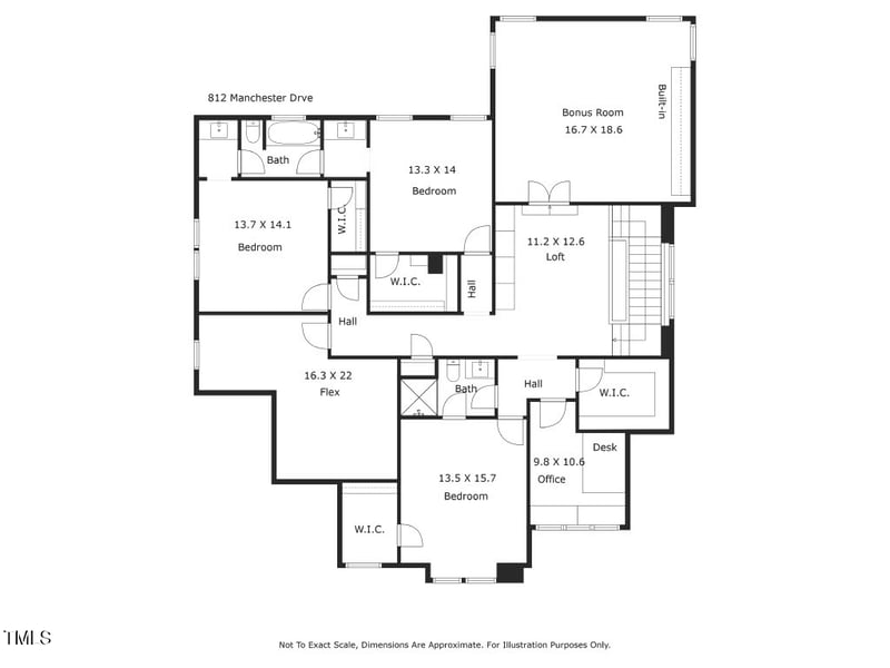 812 Manchester Dr, Raleigh, NC 27609