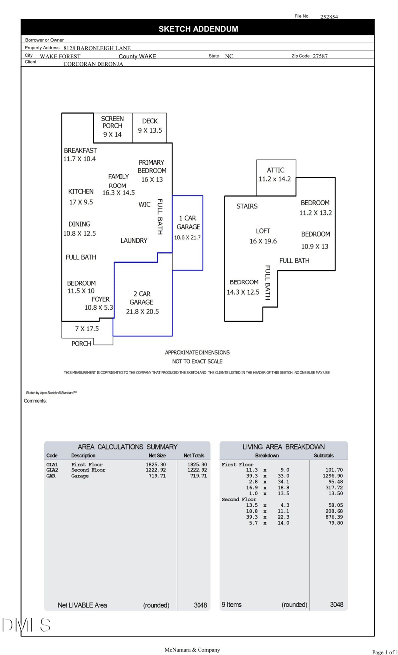 8128 Baronleigh Ln Lot 513, Wake Forest, NC 27587