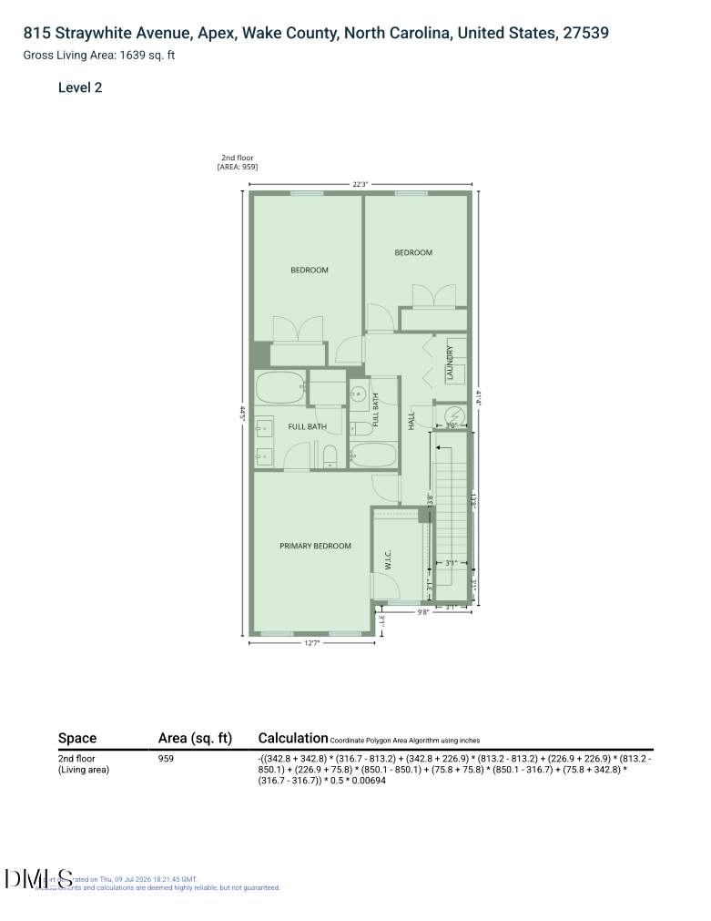 815 Straywhite Ave, Apex, NC 27539