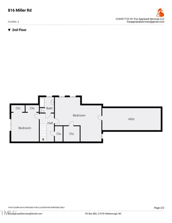 816 Miller Rd, Hillsborough, NC 27278