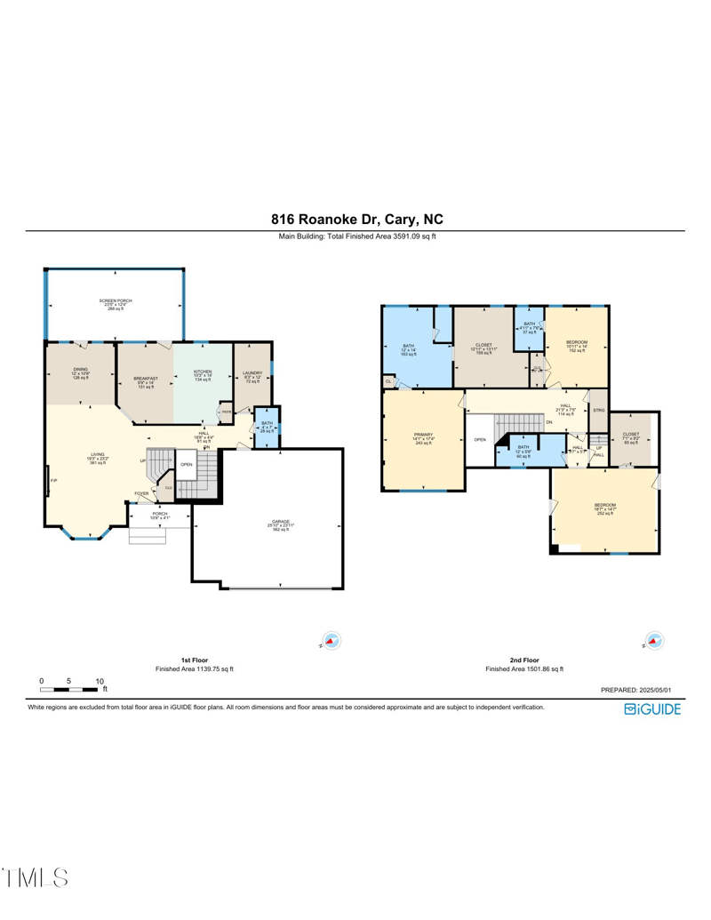 816 Roanoke Dr, Cary, NC 27513