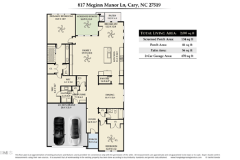 817 Mcginn Ln, Cary, NC 27519