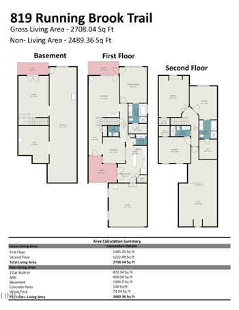 819 Running Brook Trl, Raleigh, NC 27609