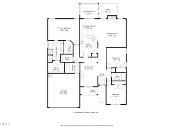 82 Kenilworth St, Clayton, NC 27527