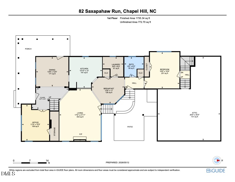 82 Saxapahaw Rn, Chapel Hill, NC 27516