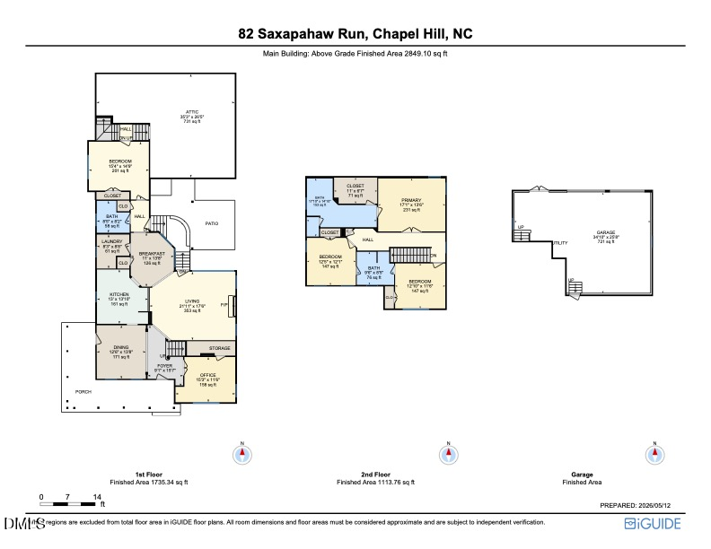 82 Saxapahaw Rn, Chapel Hill, NC 27516