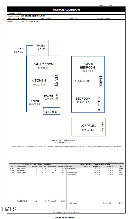 821 Silver Linden Ln, Wake Forest, NC 27587