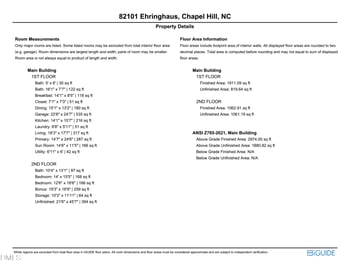 82101 Ehringhaus , Chapel Hill, NC 27517