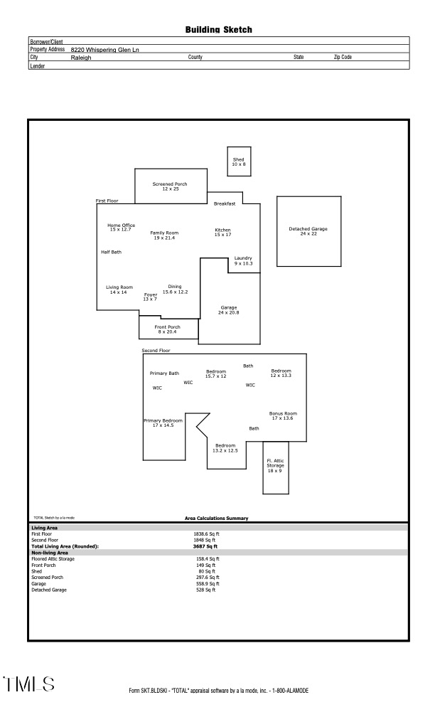 8220 Whispering Glen Ln, Raleigh, NC 27614