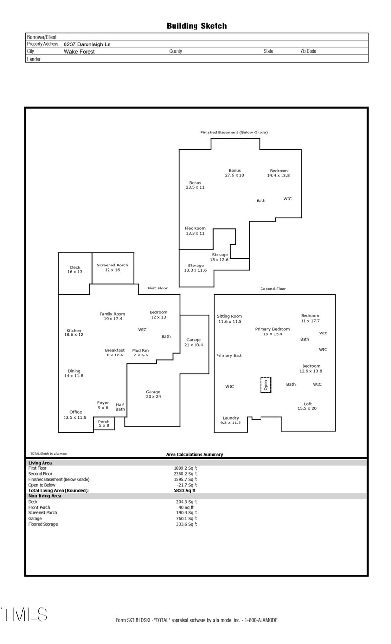 8237 Baronleigh Ln, Wake Forest, NC 27587