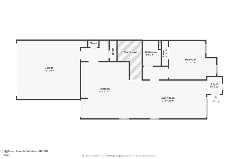 824 Country Downs Rd, Wake Forest, NC 27587