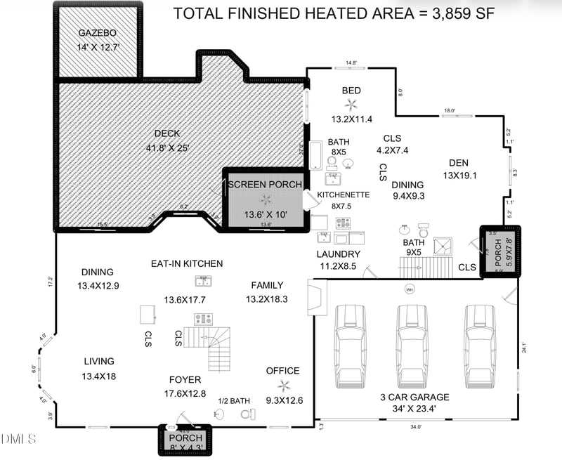 824 Pinehurst Dr, Chapel Hill, NC 27517
