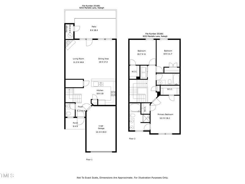 8253 Martello Ln, Raleigh, NC 27613
