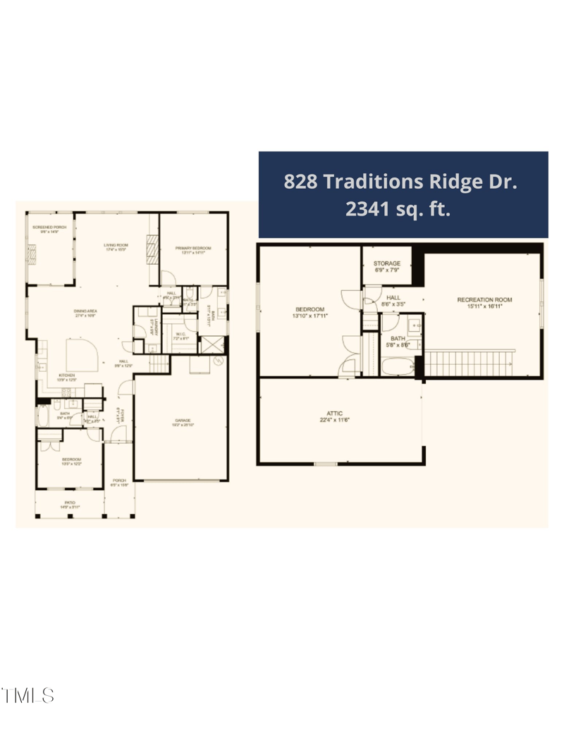 828 Traditions Ridge Dr, Wake Forest, NC 27587