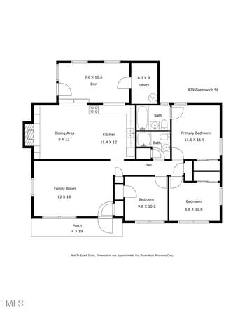 829 Greenwich St, Raleigh, NC 27610
