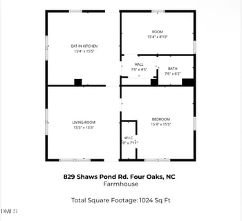 829 Shaws Pond Rd, Four Oaks, NC 27524