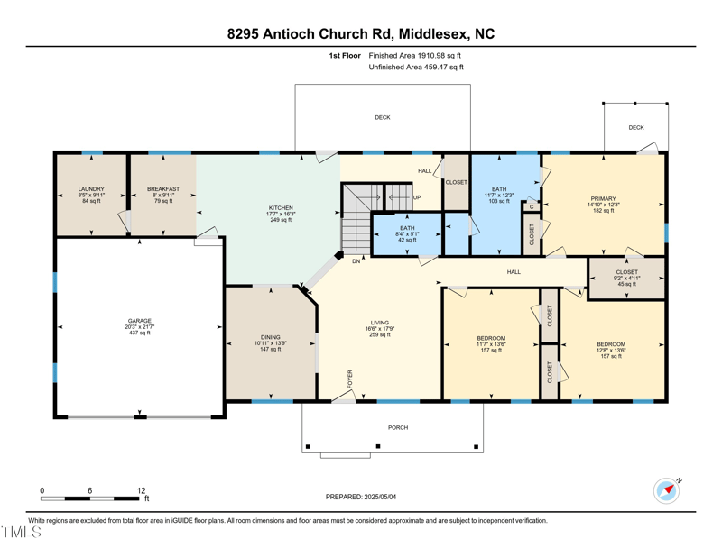 8295 Antioch Church Rd, Middlesex, NC 27557