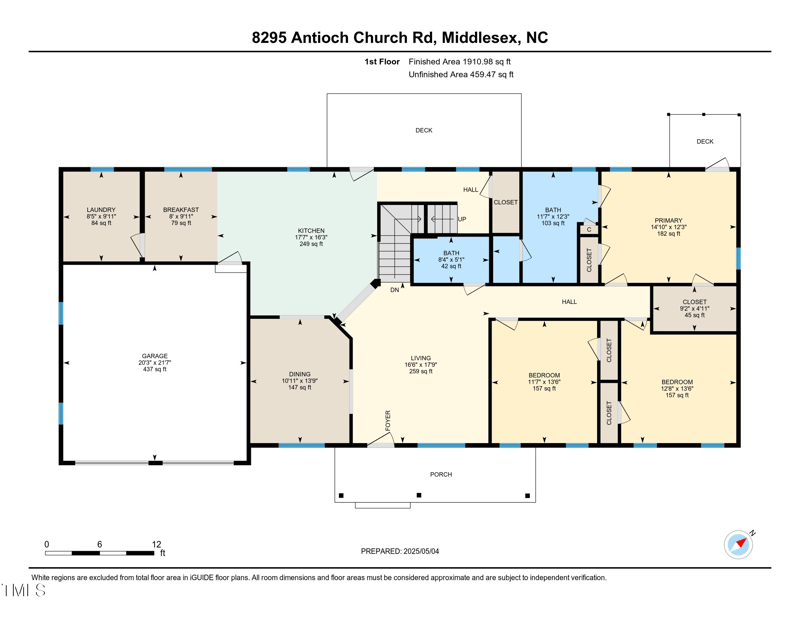 8295 Antioch Church Rd, Middlesex, NC 27557